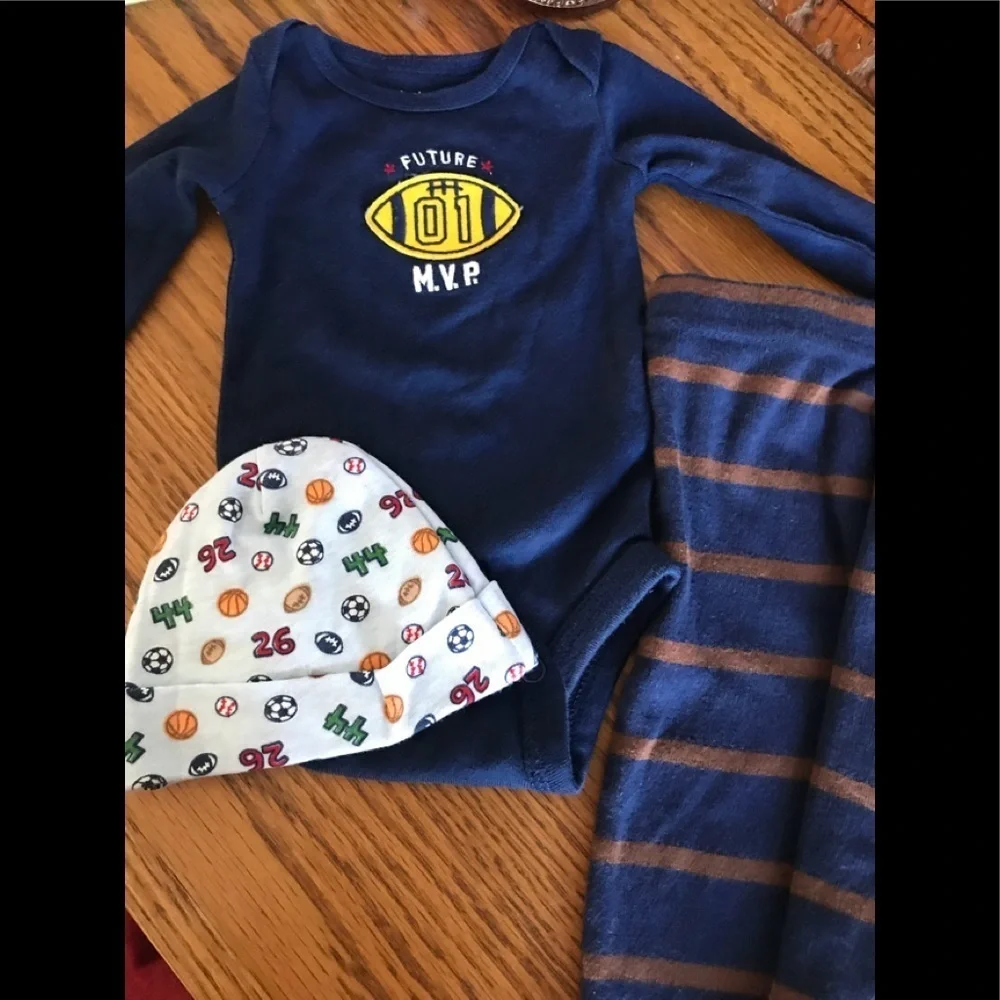Just One You Carter’s Future Football 3 piece Set